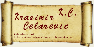 Krasimir Čelarević vizit kartica
